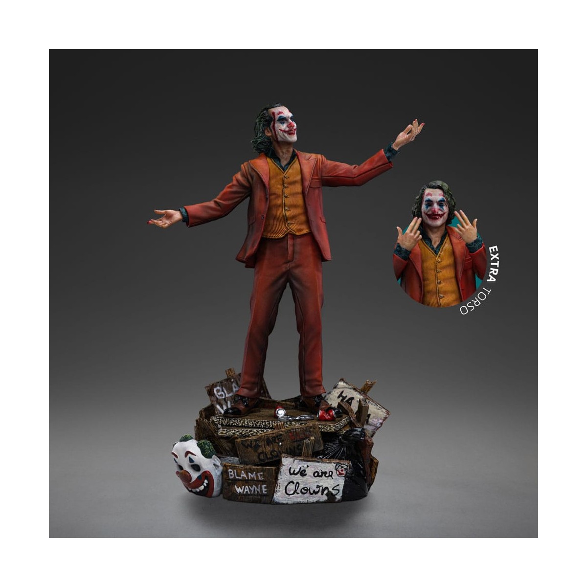 Iron Studios DC Comics - Joker (Arthur Fleck) Deluxe Arts Escala 1/10
