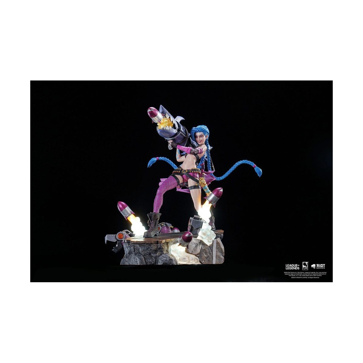 Pure Arts - Estatua a escala 1/6 de League of Legends JINX