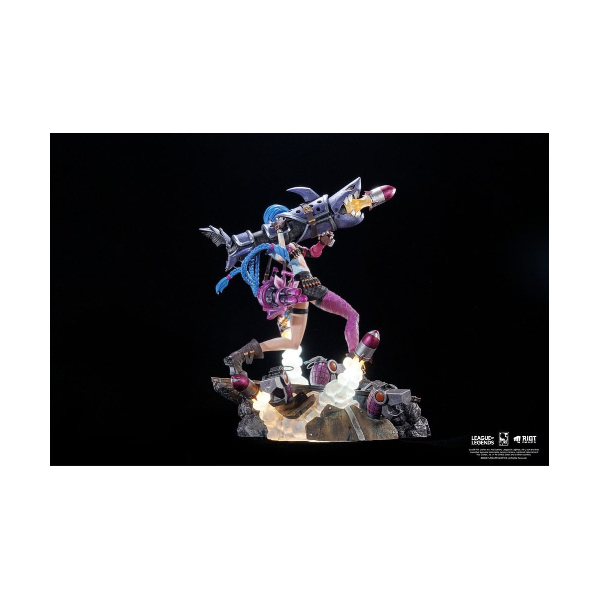 Pure Arts - Estatua a escala 1/6 de League of Legends JINX