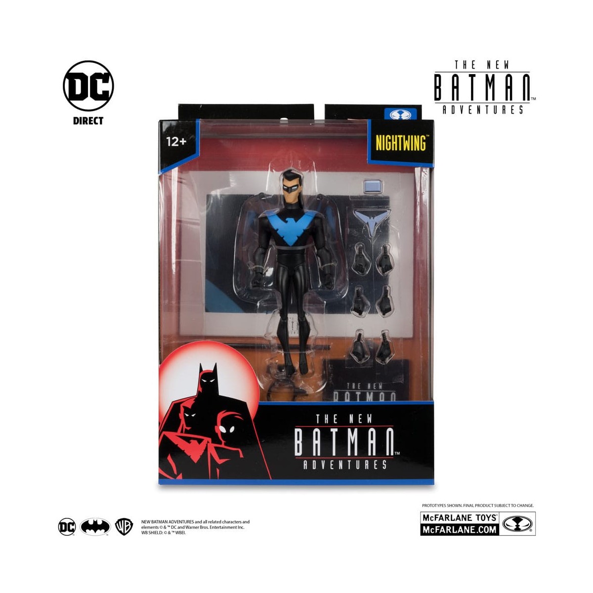 Mc Farlane - DC Direct Las Nuevas Aventuras de Batman Ola 2 - Serie de 4 figuras