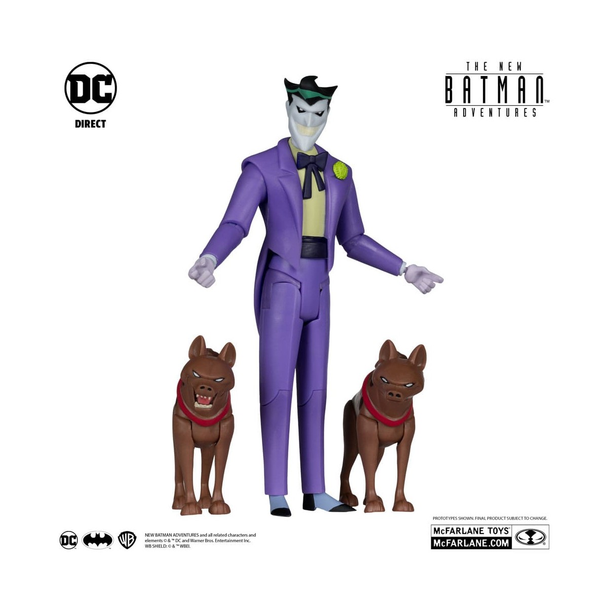 Mc Farlane - DC Direct Las Nuevas Aventuras de Batman Ola 2 - Serie de 4 figuras