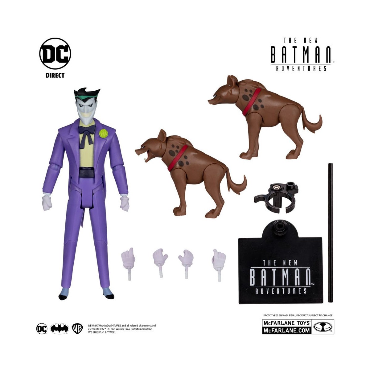 Mc Farlane - DC Direct Las Nuevas Aventuras de Batman Ola 2 - Serie de 4 figuras