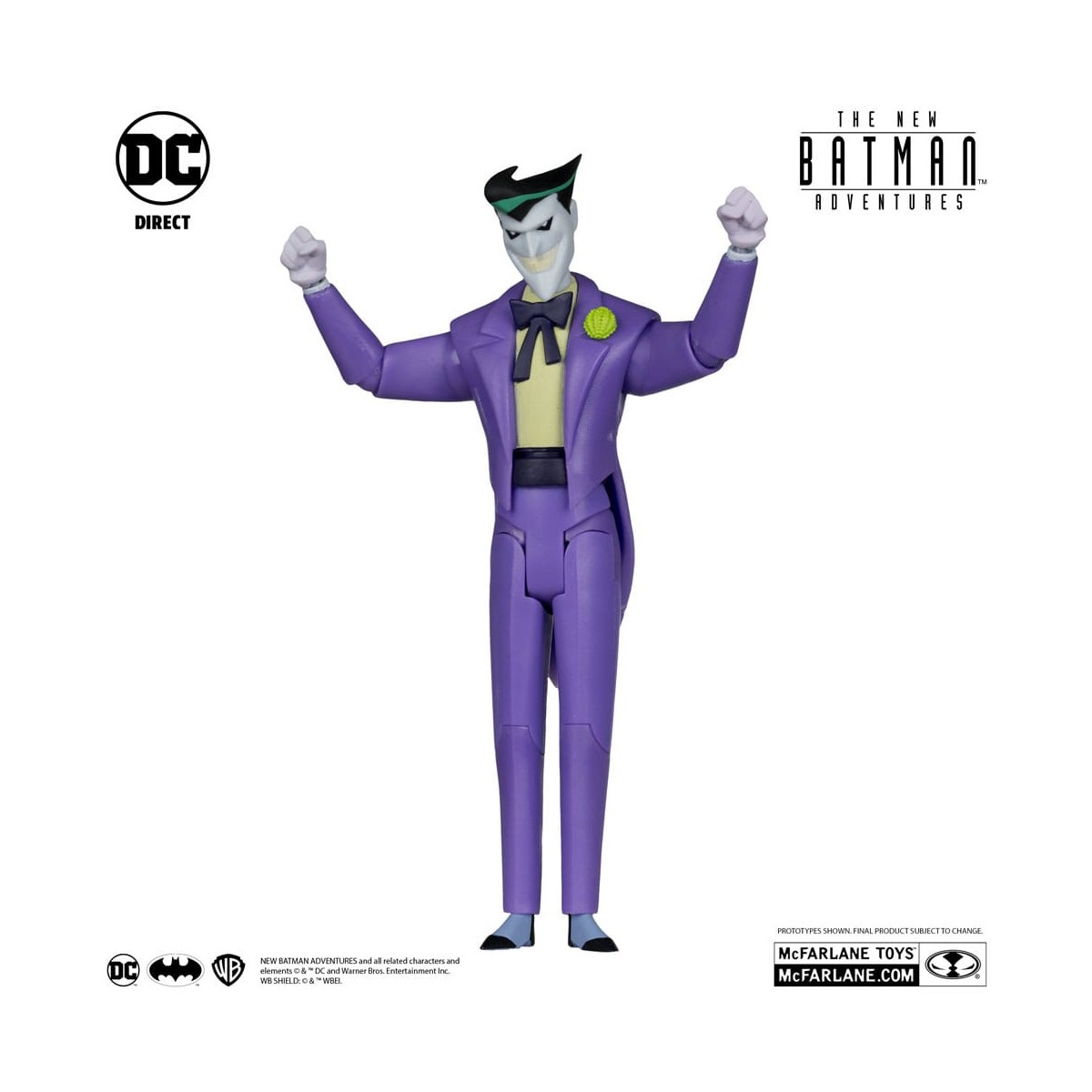 Mc Farlane - DC Direct Las Nuevas Aventuras de Batman Ola 2 - Serie de 4 figuras