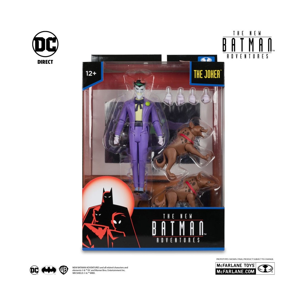 Mc Farlane - DC Direct Las Nuevas Aventuras de Batman Ola 2 - Serie de 4 figuras