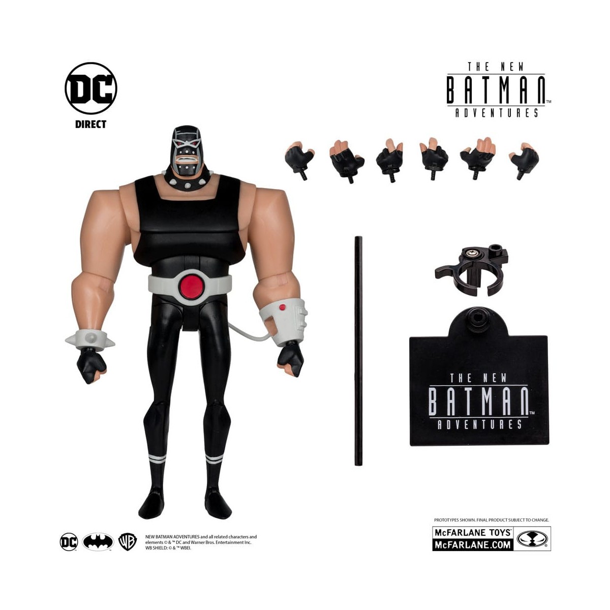 Mc Farlane - DC Direct Las Nuevas Aventuras de Batman Ola 2 - Serie de 4 figuras