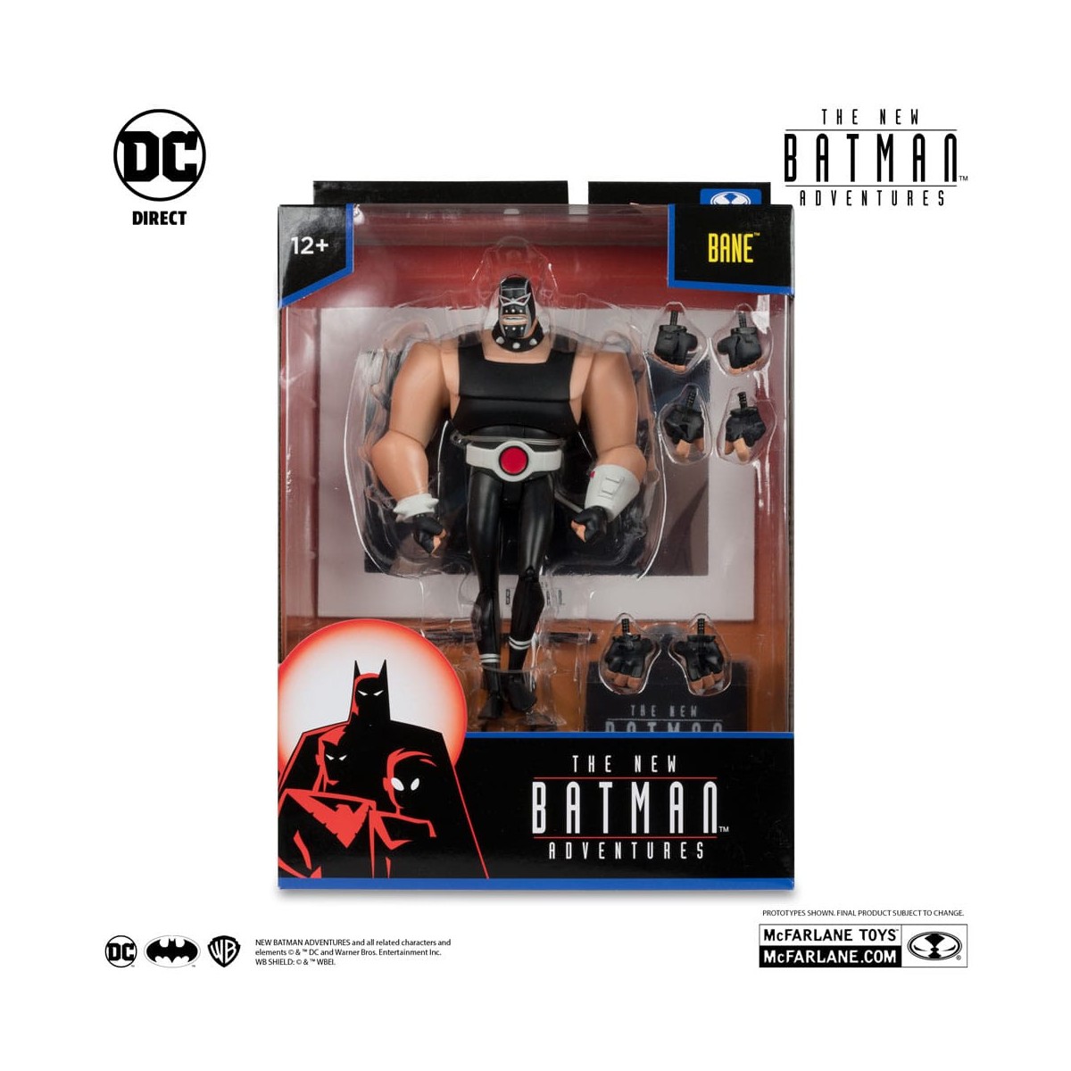 Mc Farlane - DC Direct Las Nuevas Aventuras de Batman Ola 2 - Serie de 4 figuras