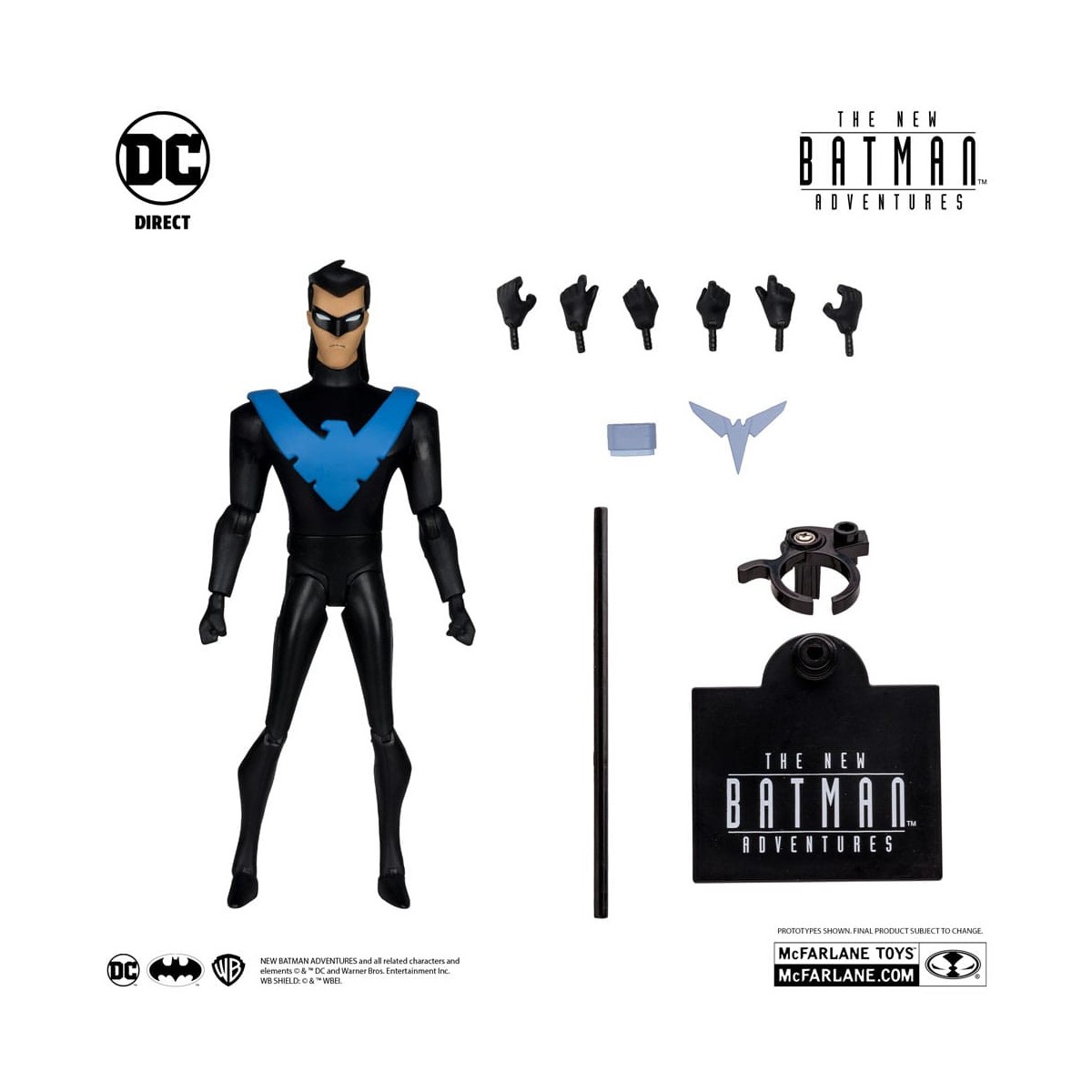 Mc Farlane - DC Direct Las Nuevas Aventuras de Batman Ola 2 - Serie de 4 figuras