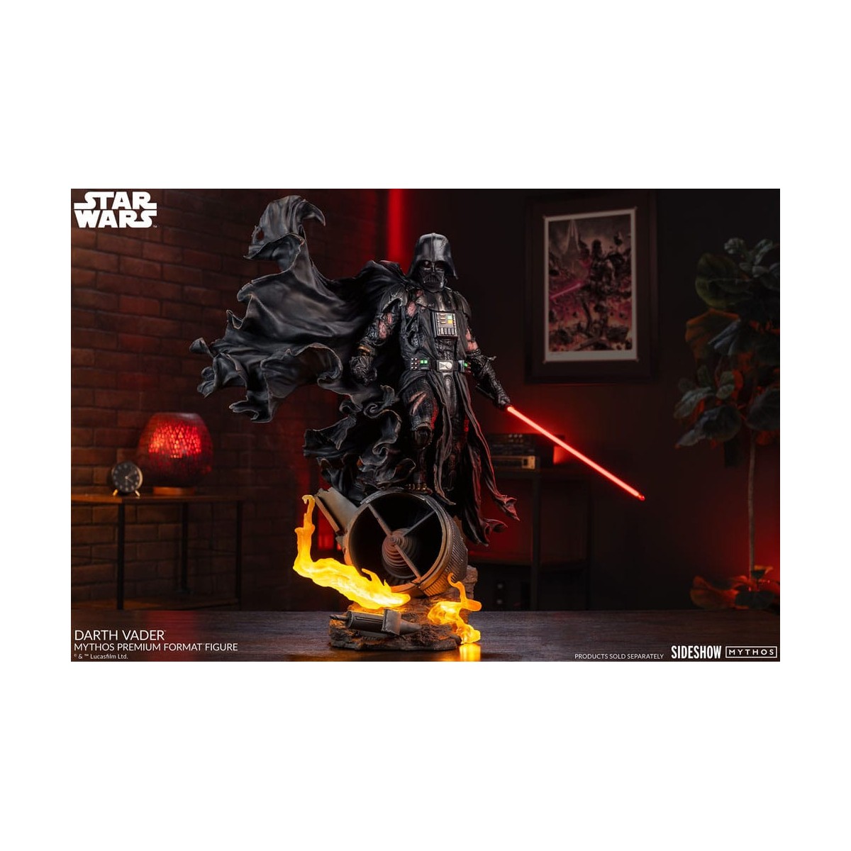 Sideshow Star Wars Mythos Formato Premium 1/4 - Darth Vader