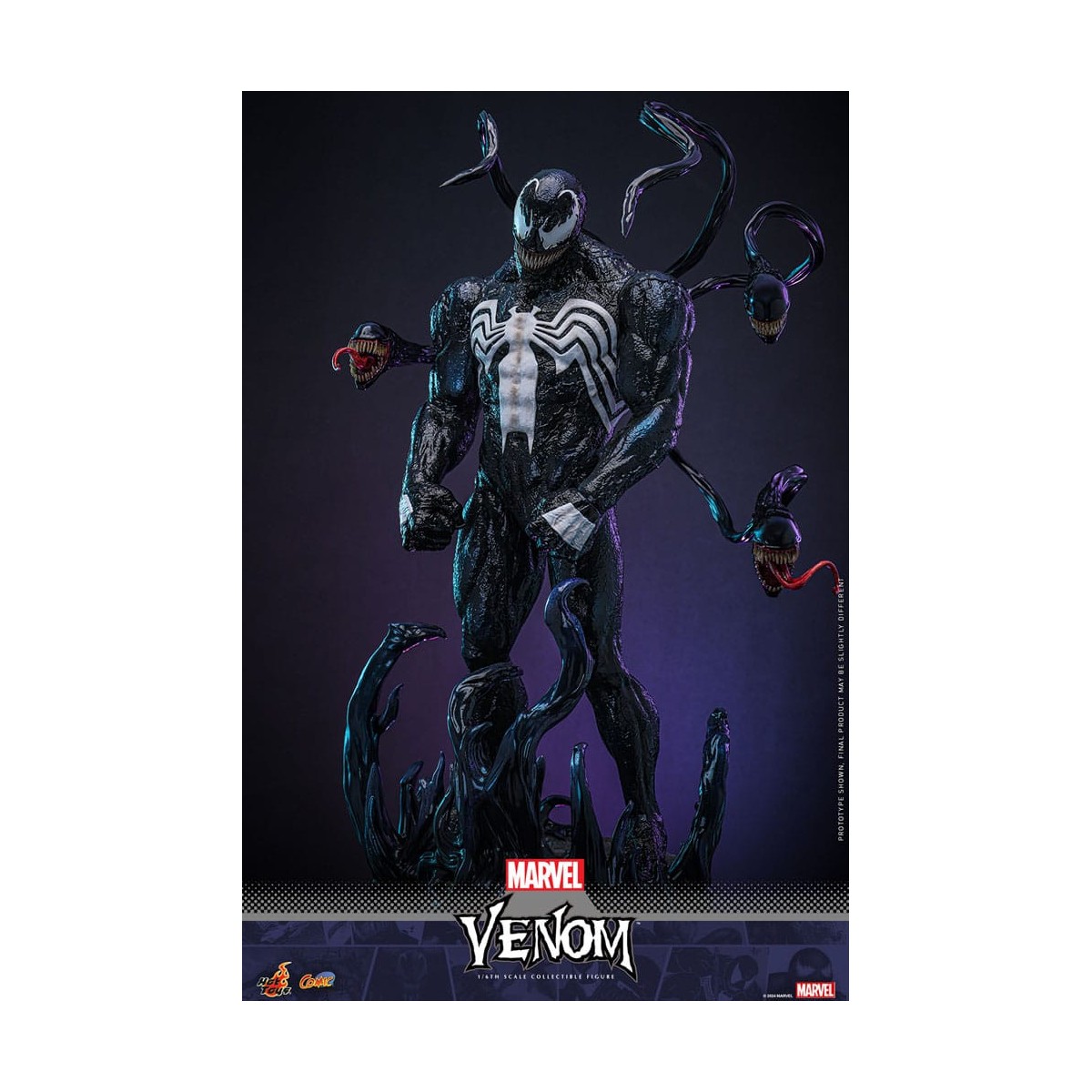 Hot Toys - Marvel Venom 1/6 - Obra Maestra del Cómic