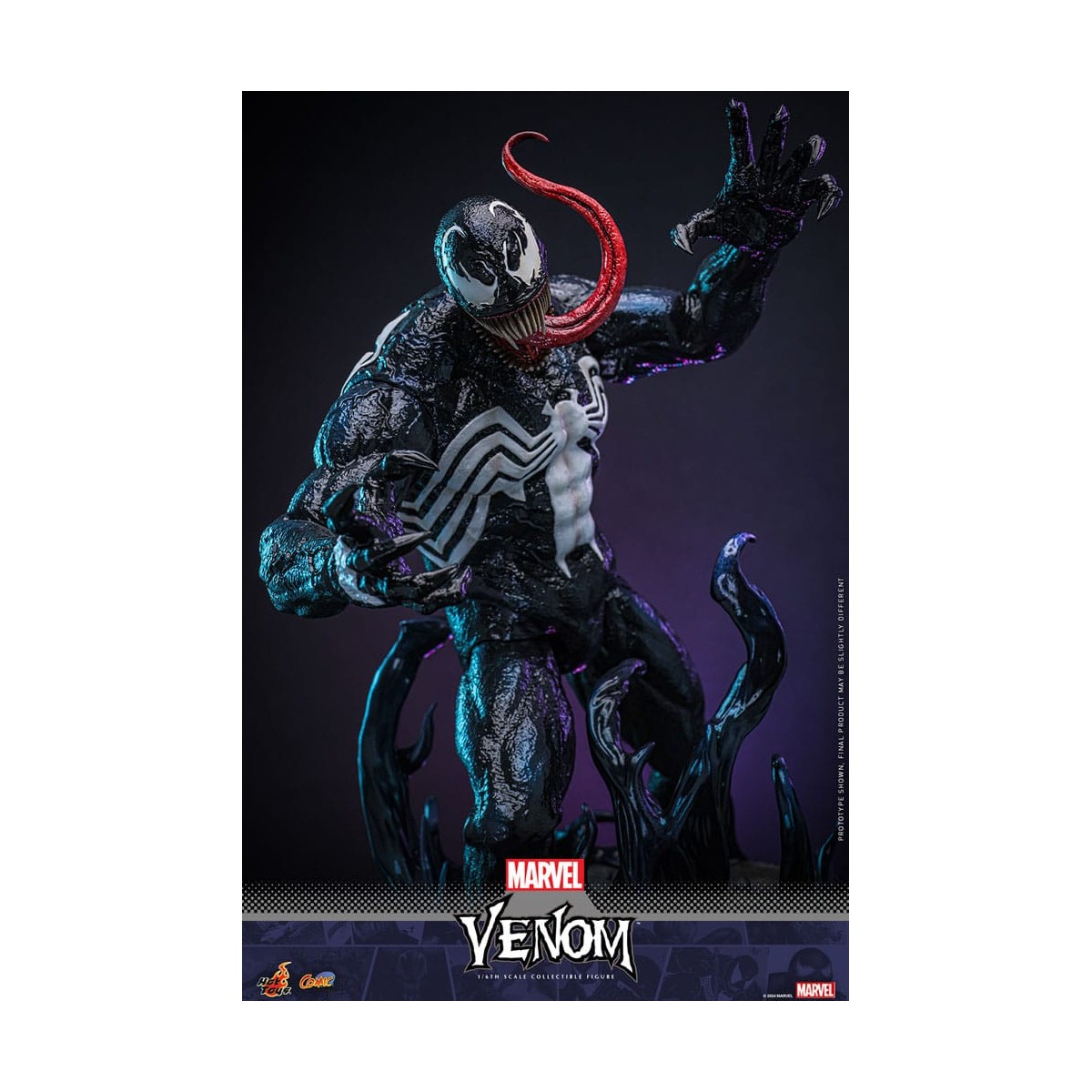 Hot Toys - Marvel Venom 1/6 - Obra Maestra del Cómic