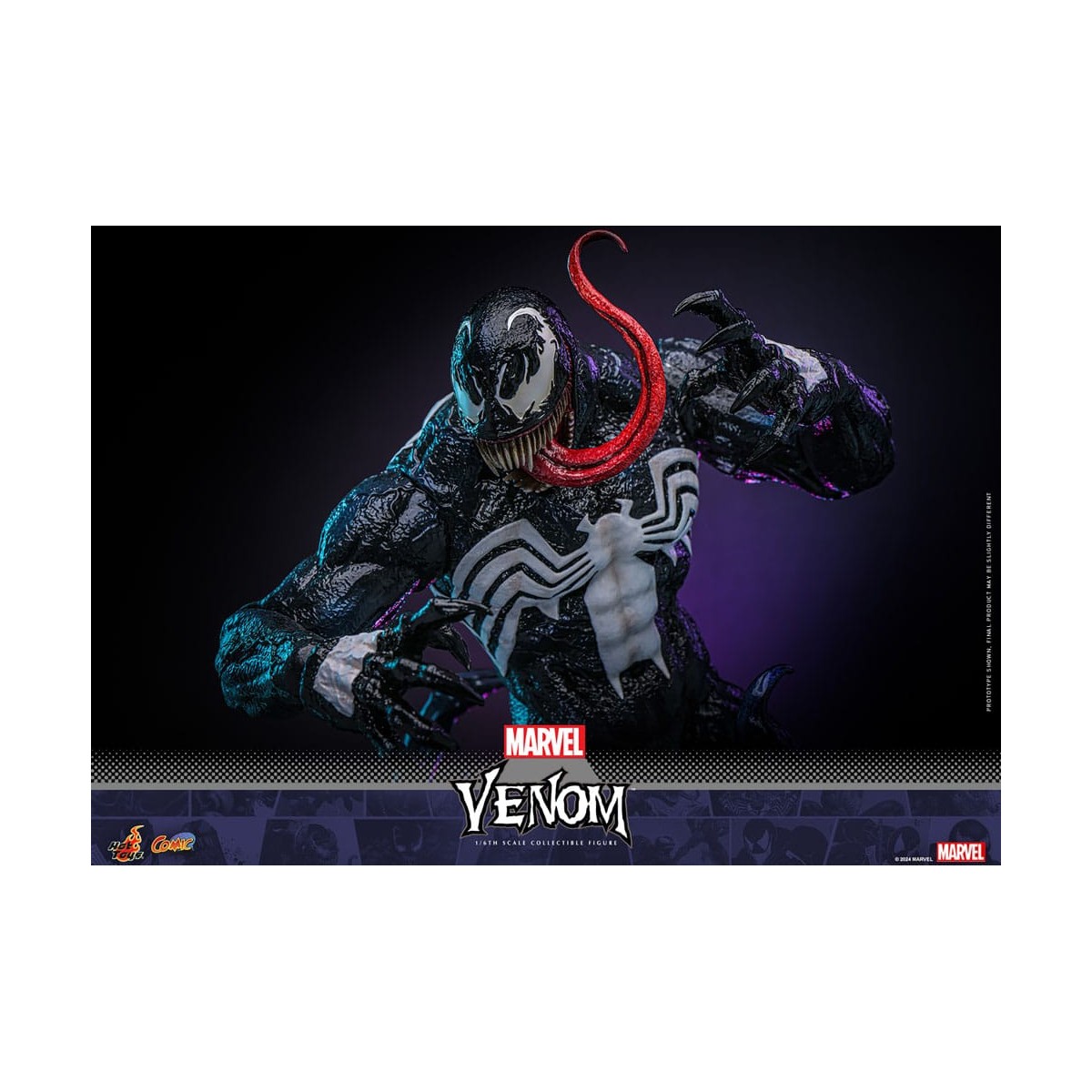 Hot Toys - Marvel Venom 1/6 - Obra Maestra del Cómic