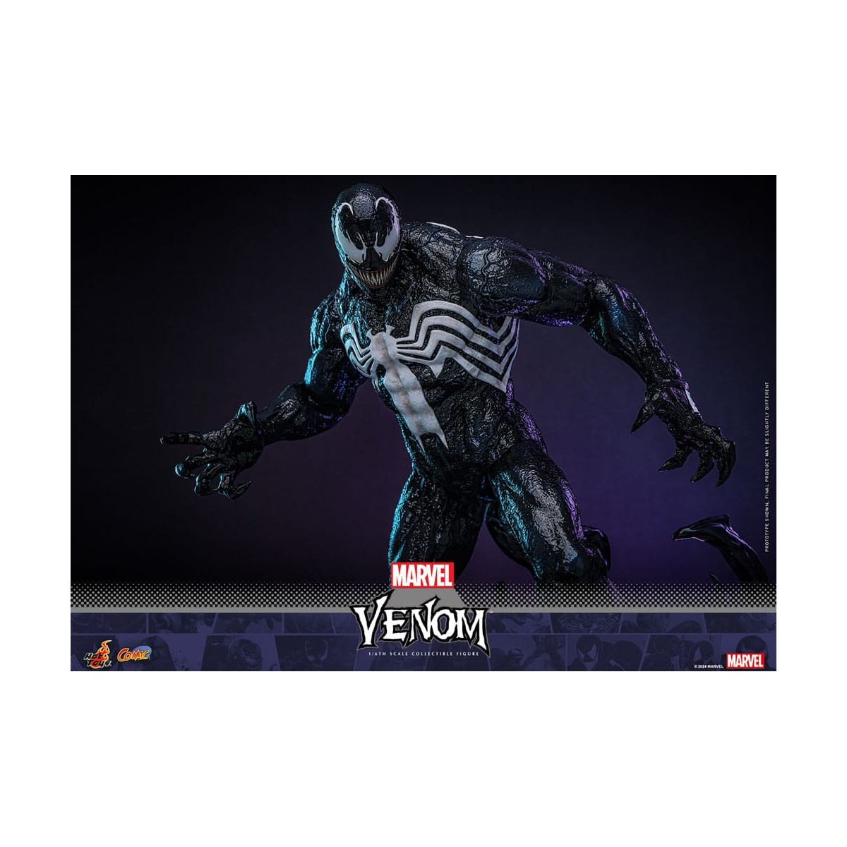 Hot Toys - Marvel Venom 1/6 - Obra Maestra del Cómic