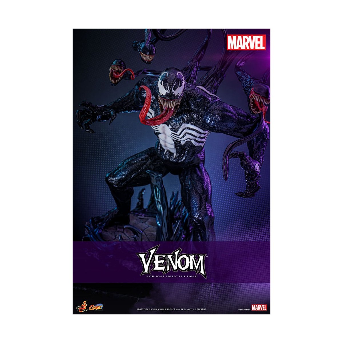 Hot Toys - Marvel Venom 1/6 - Obra Maestra del Cómic