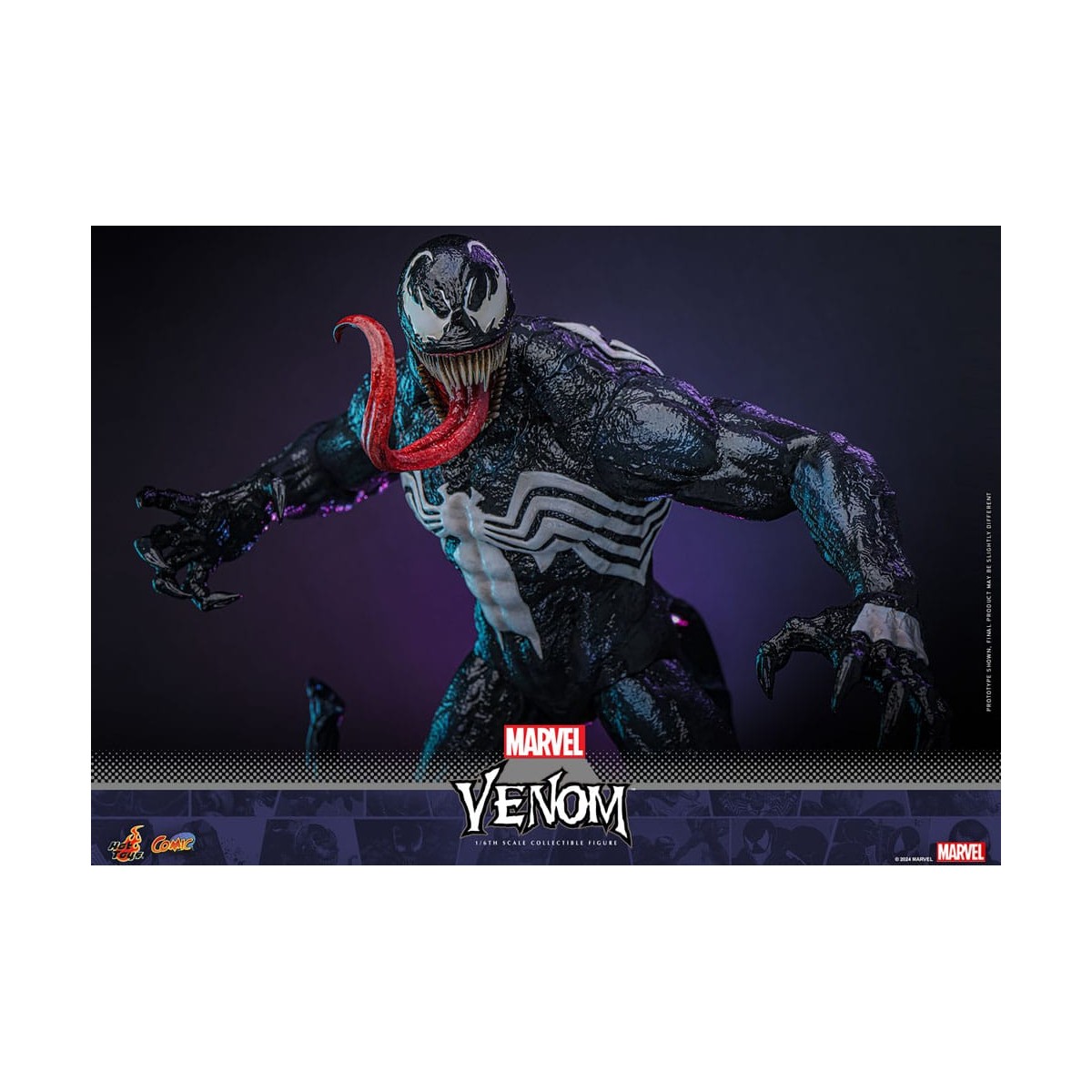 Hot Toys - Marvel Venom 1/6 - Obra Maestra del Cómic