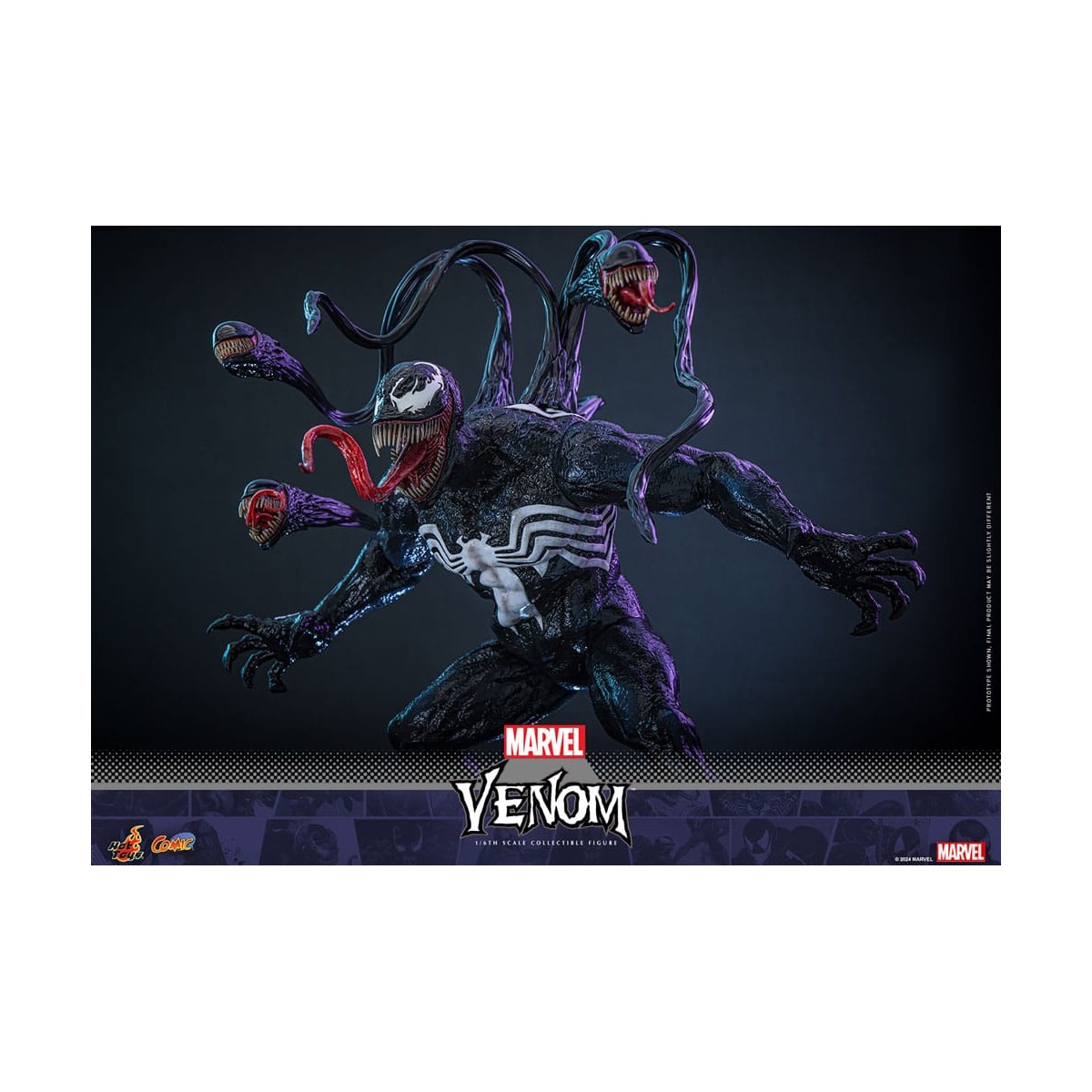Hot Toys - Marvel Venom 1/6 - Obra Maestra del Cómic