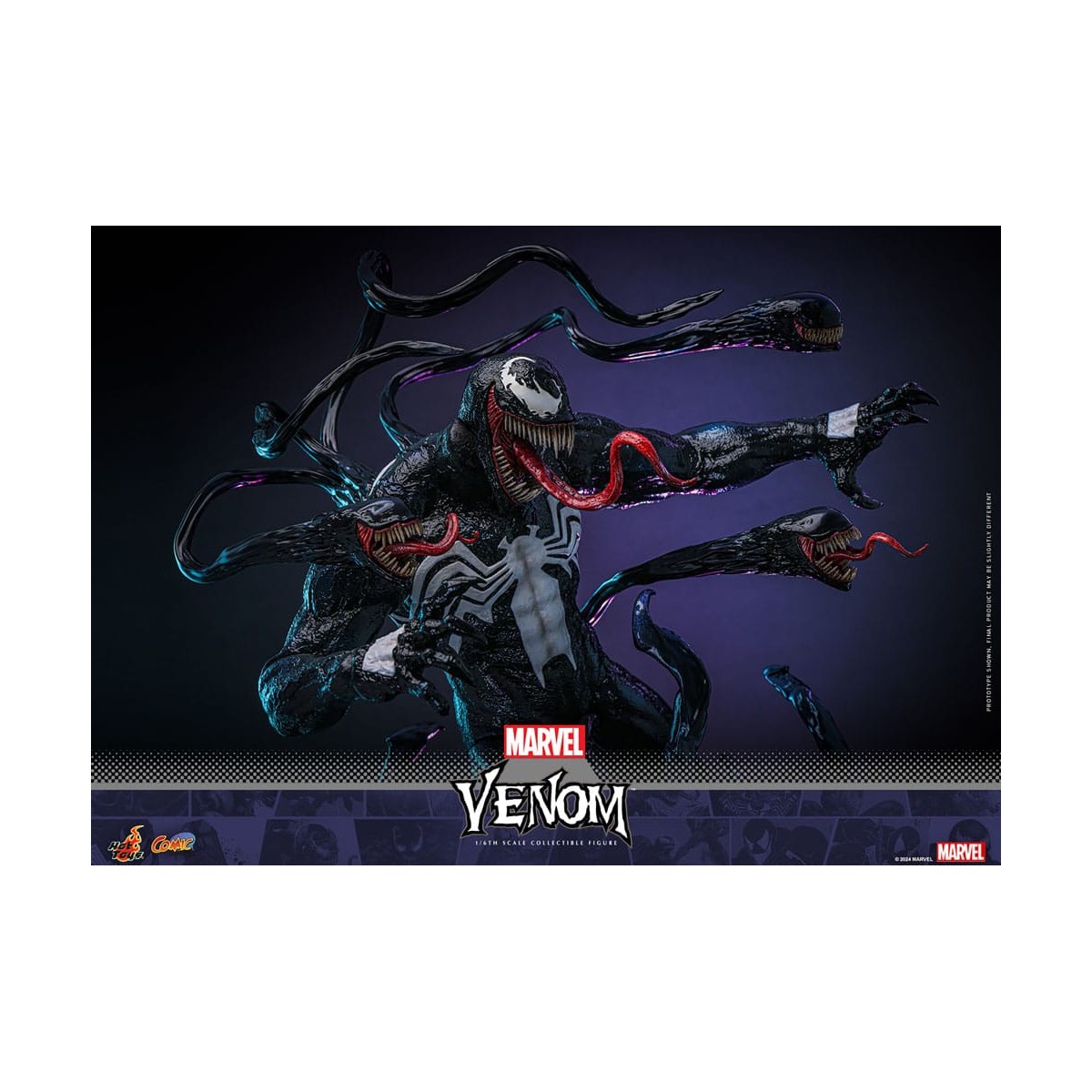 Hot Toys - Marvel Venom 1/6 - Obra Maestra del Cómic