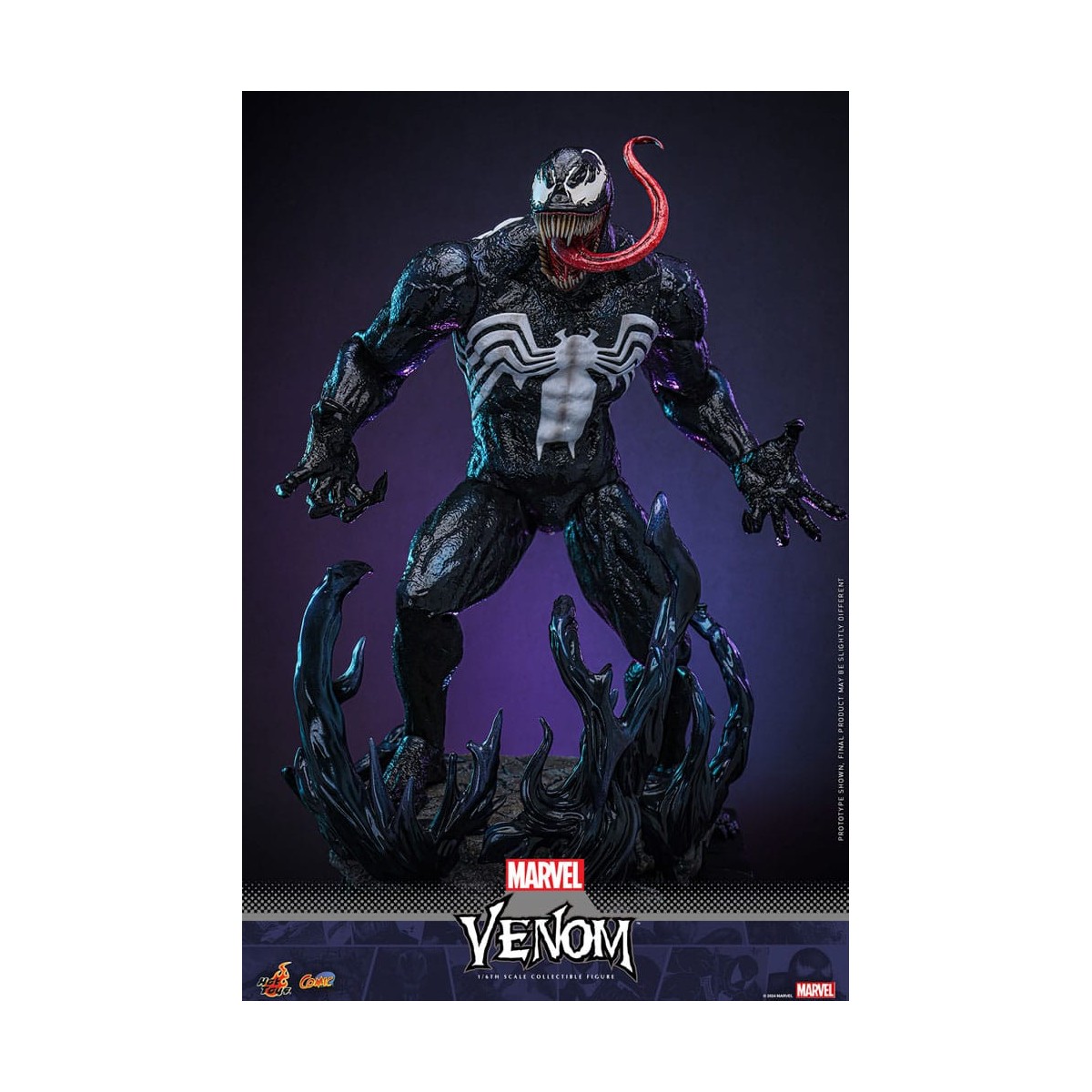 Hot Toys - Marvel Venom 1/6 - Obra Maestra del Cómic