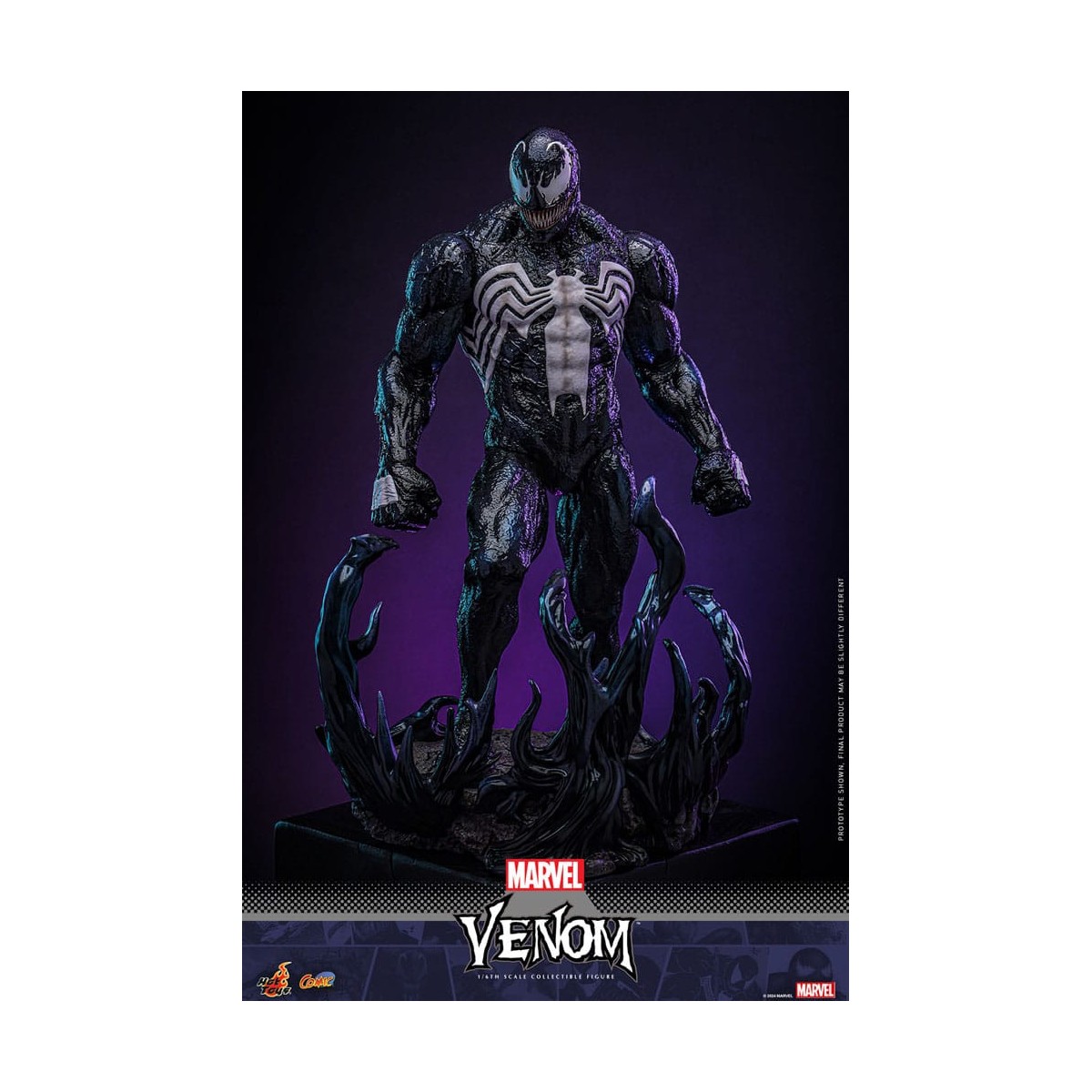 Hot Toys - Marvel Venom 1/6 - Obra Maestra del Cómic