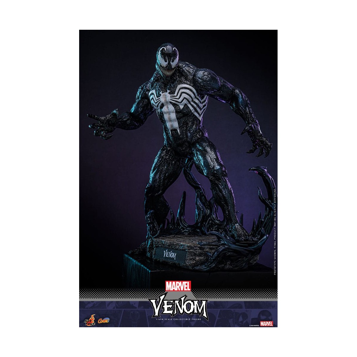 Hot Toys - Marvel Venom 1/6 - Obra Maestra del Cómic