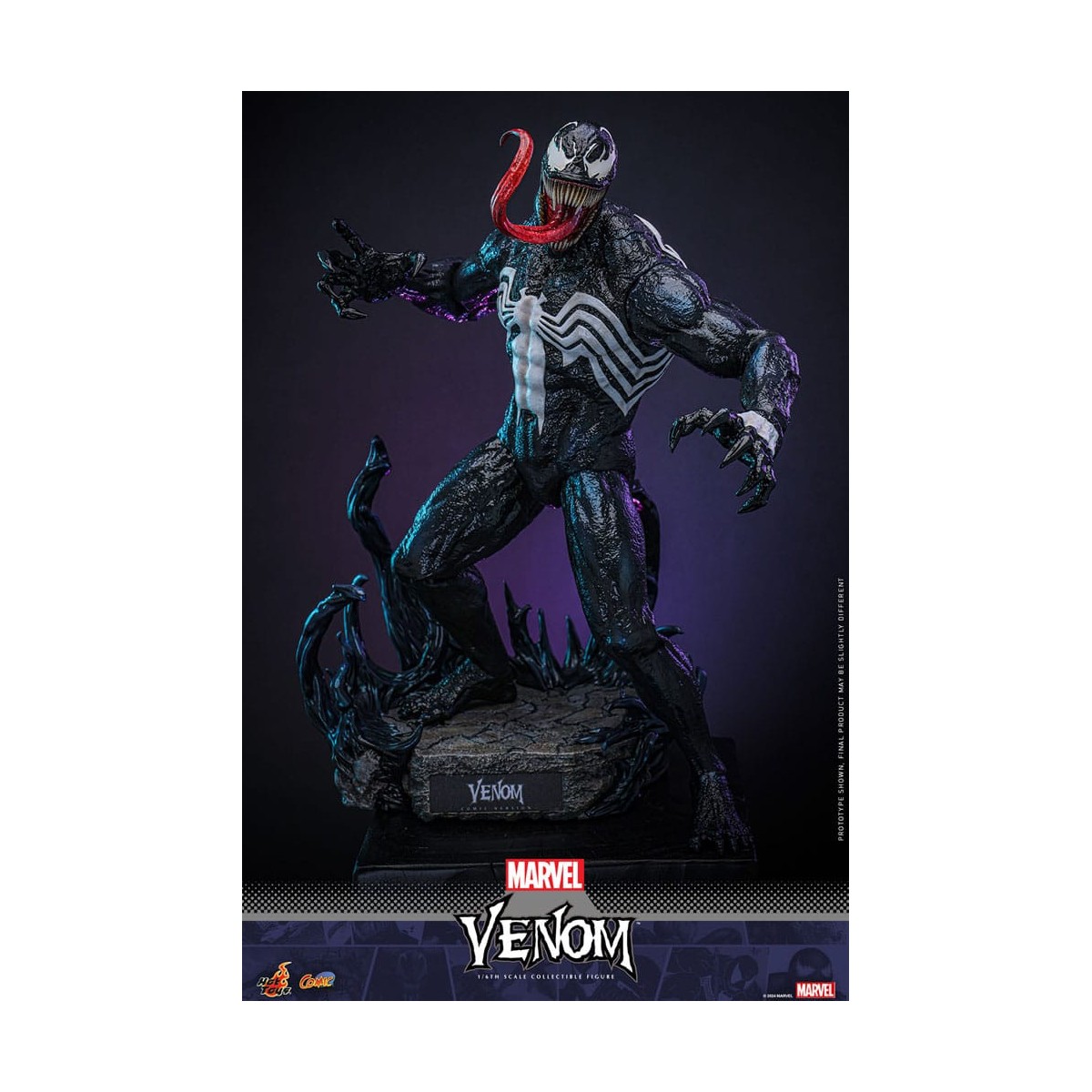 Hot Toys - Marvel Venom 1/6 - Obra Maestra del Cómic