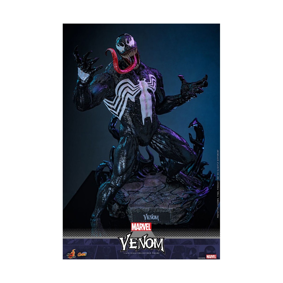 Hot Toys - Marvel Venom 1/6 - Obra Maestra del Cómic