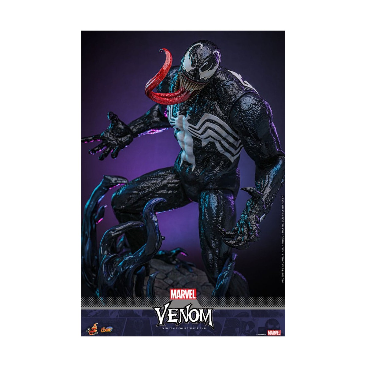 Hot Toys - Marvel Venom 1/6 - Obra Maestra del Cómic