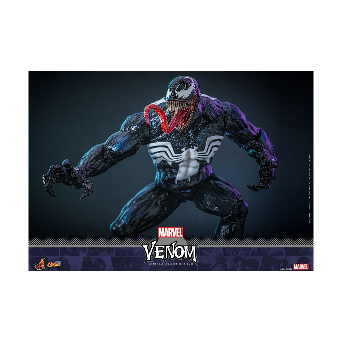 Hot Toys - Marvel Venom 1/6 - Obra Maestra del Cómic