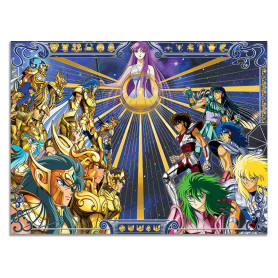 Cartoon Kingdom - Saint Seiya Póster Dorado 2 - Caballero Saint 40X30cm - Los Caballeros del Zodiaco