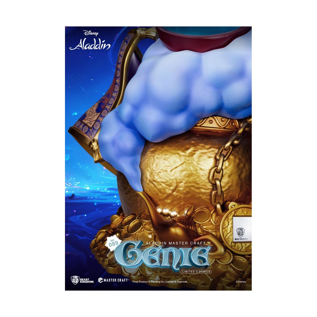 Beast Kingdom Disney - Genio Artesano - Aladdin