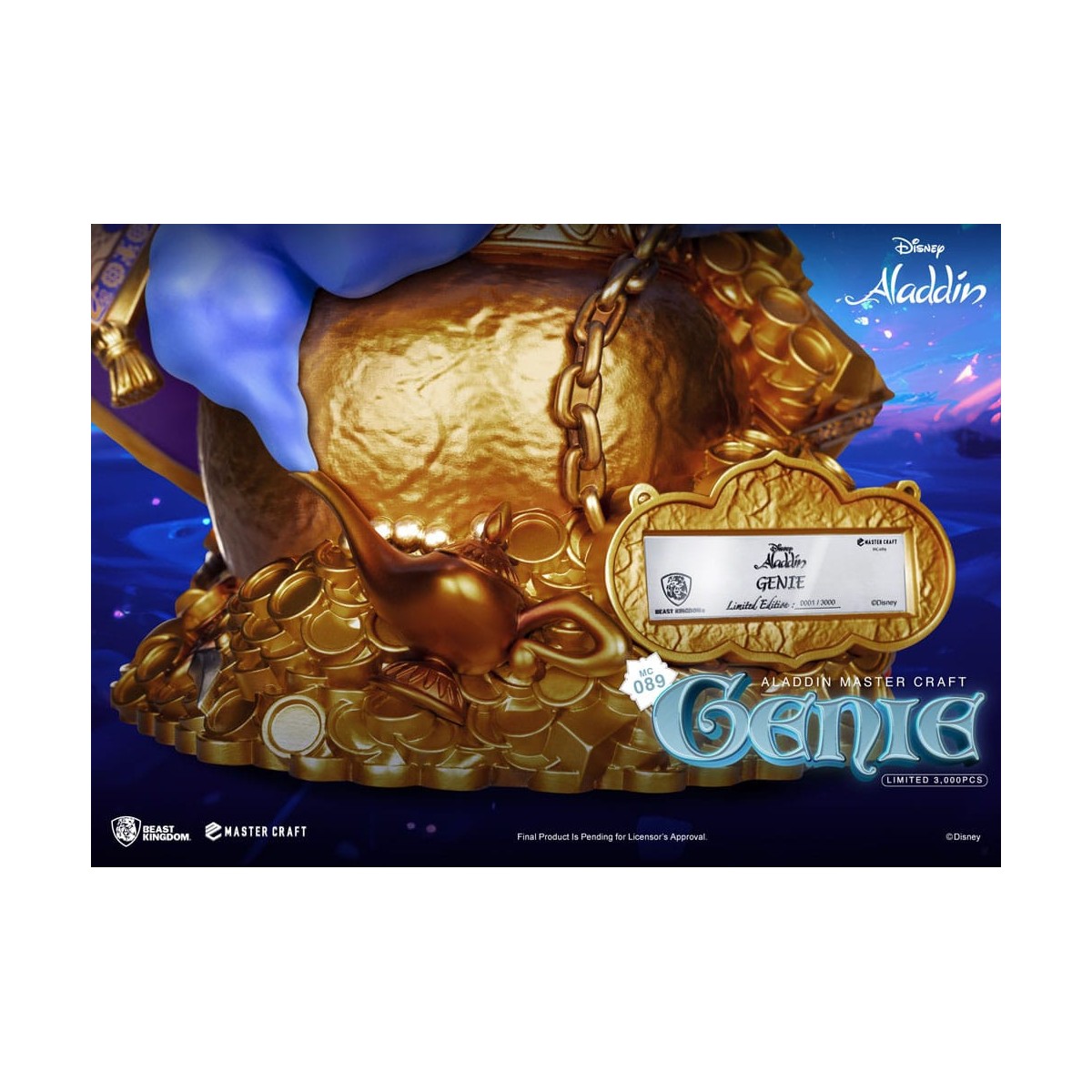 Beast Kingdom Disney - Genio Artesano - Aladdin