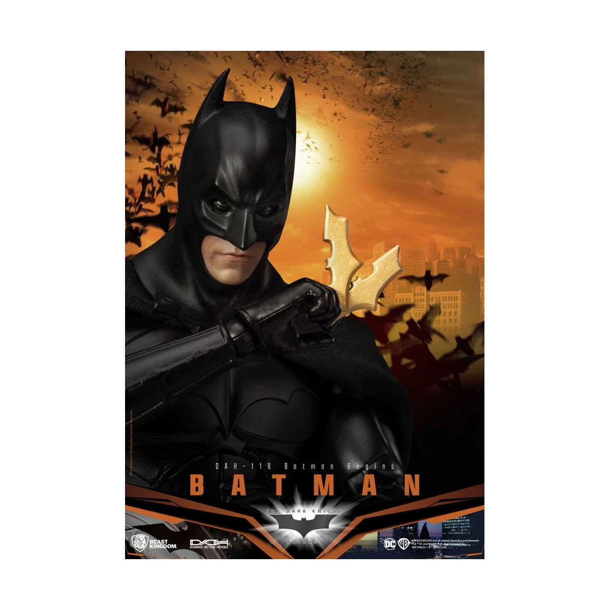 Beast Kingdom - Batman Begins - Héroes de Acción Dinámica 1/9
