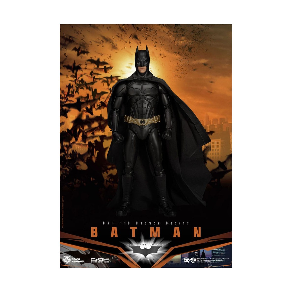 Beast Kingdom - Batman Begins - Héroes de Acción Dinámica 1/9