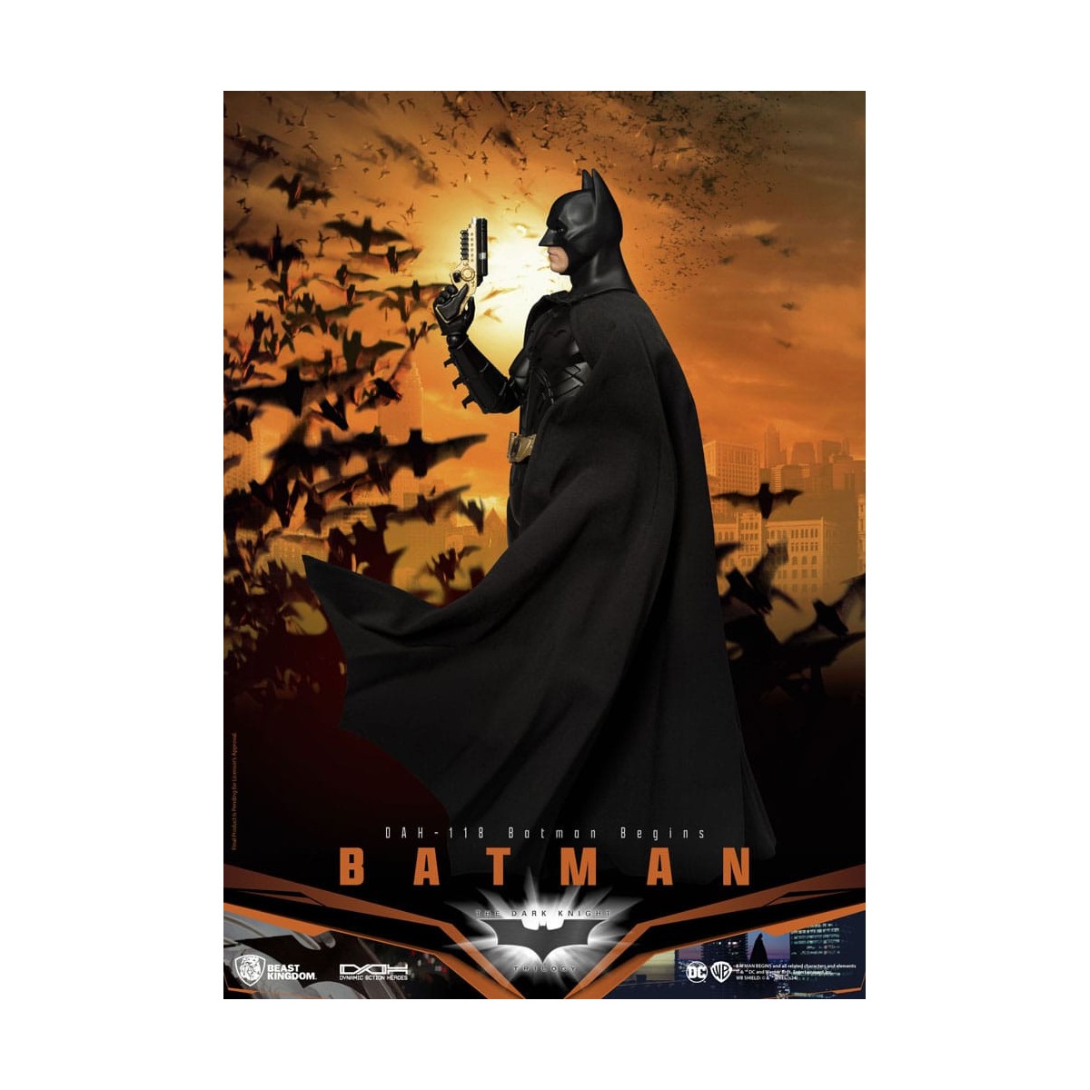 Beast Kingdom - Batman Begins - Héroes de Acción Dinámica 1/9