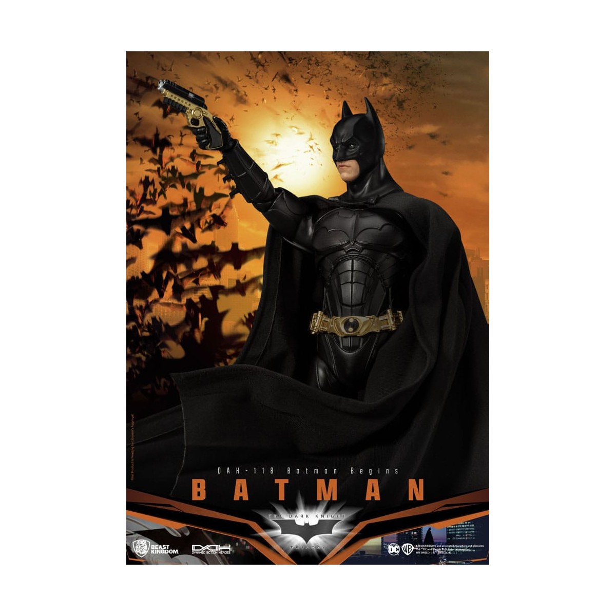 Beast Kingdom - Batman Begins - Héroes de Acción Dinámica 1/9