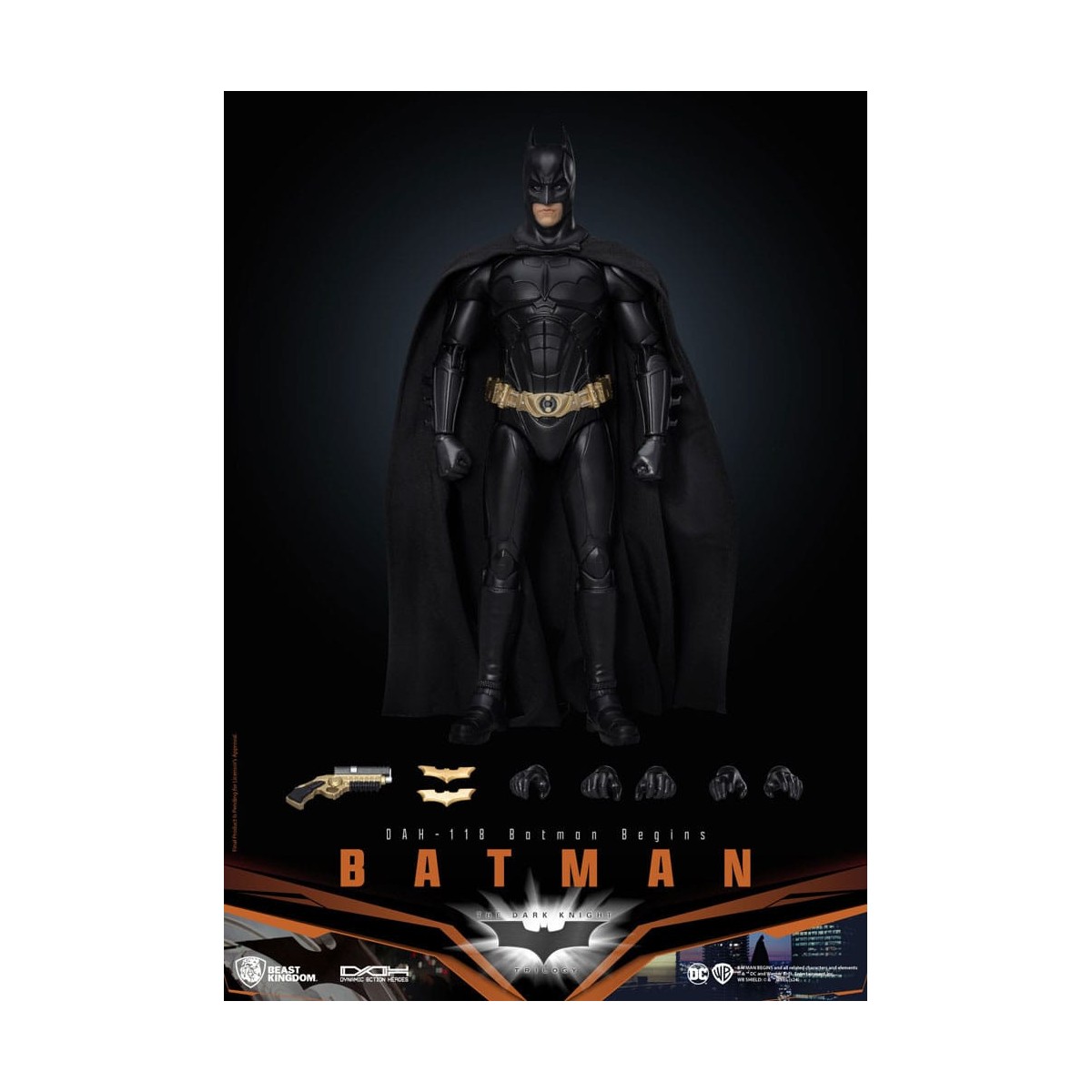 Beast Kingdom - Batman Begins - Héroes de Acción Dinámica 1/9