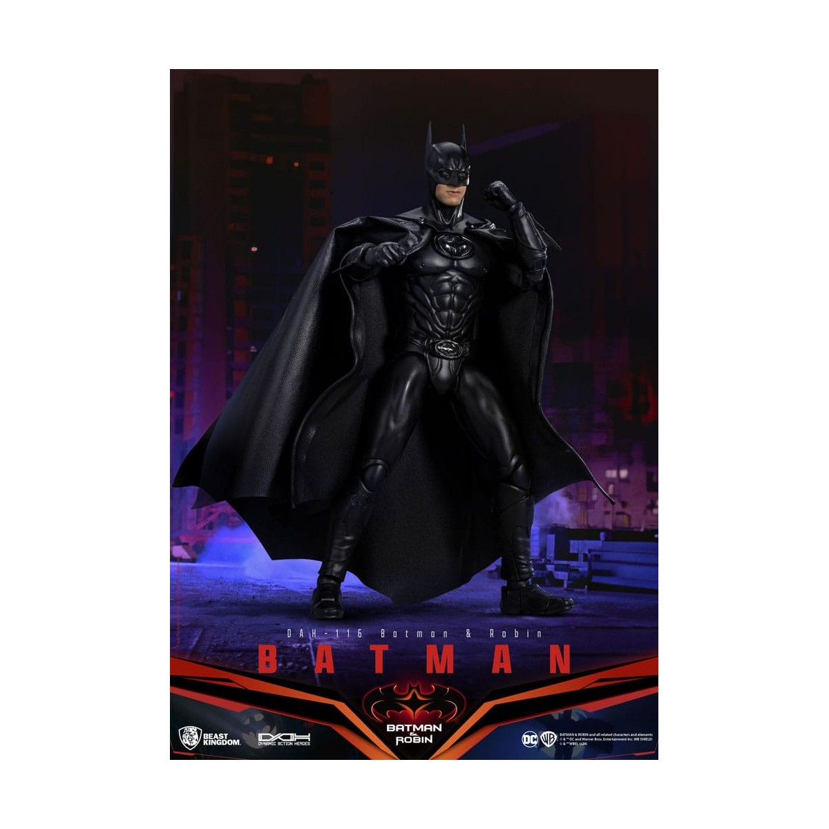 Beast Kingdom - Batman y Robin - Batman - Héroes de Acción Dinámica 1/9