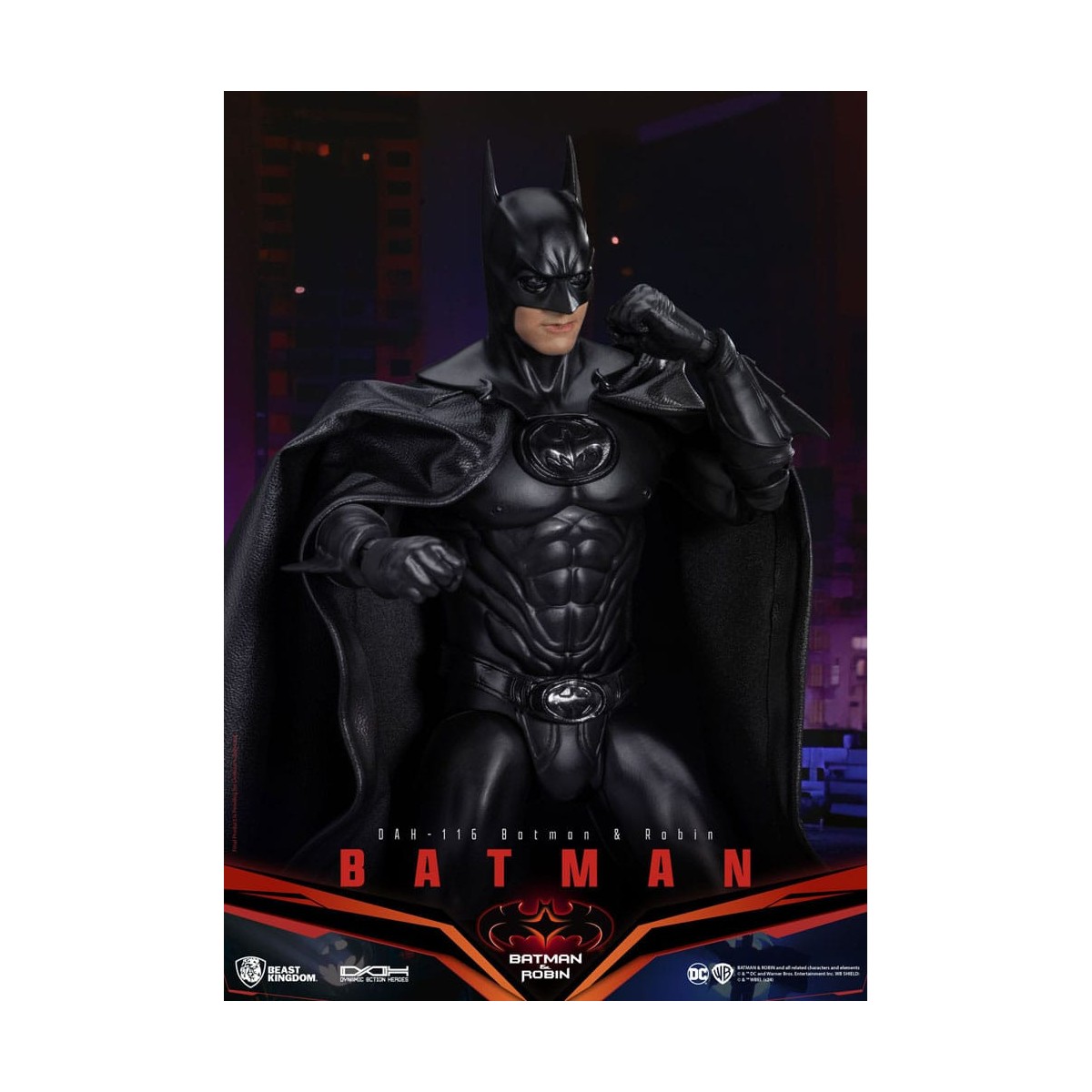 Beast Kingdom - Batman y Robin - Batman - Héroes de Acción Dinámica 1/9