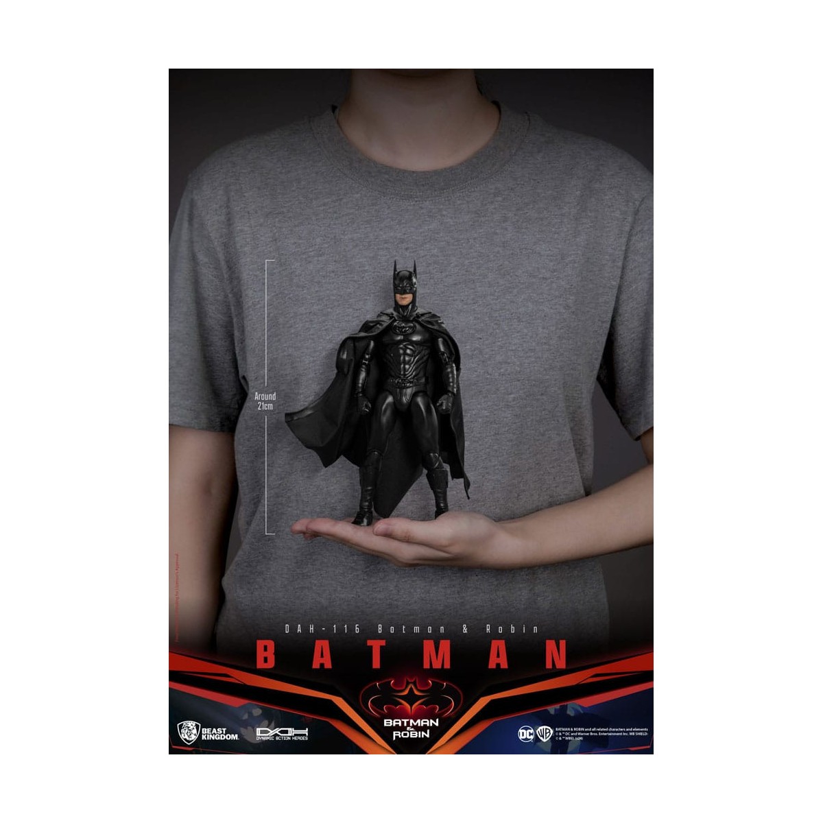 Beast Kingdom - Batman y Robin - Batman - Héroes de Acción Dinámica 1/9