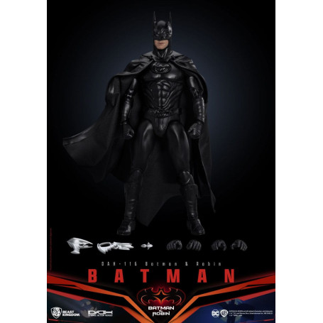 Beast Kingdom - Batman y Robin - Batman - Héroes de Acción Dinámica 1/9