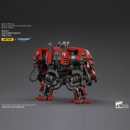 JoyToy Space Marines - Blood Angels - Furioso Dreadnought Hermano Samel 1/18 - Warhammer 40K