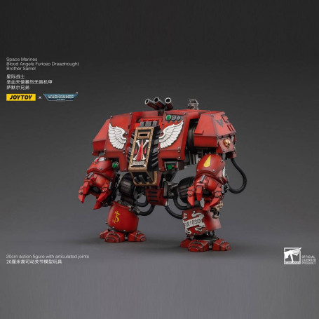 JoyToy Space Marines - Blood Angels - Furioso Dreadnought Hermano Samel 1/18 - Warhammer 40K