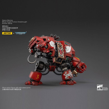 JoyToy Space Marines - Blood Angels - Furioso Dreadnought Hermano Samel 1/18 - Warhammer 40K
