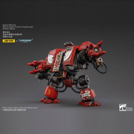JoyToy Space Marines - Blood Angels - Furioso Dreadnought Hermano Samel 1/18 - Warhammer 40K