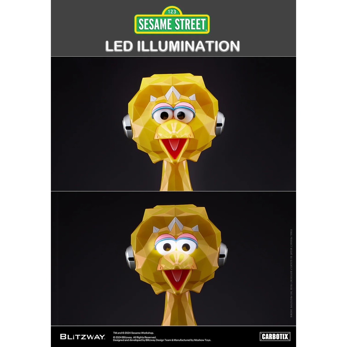 Blitzway Carbotix - Barrio Sésamo BIG BIRD