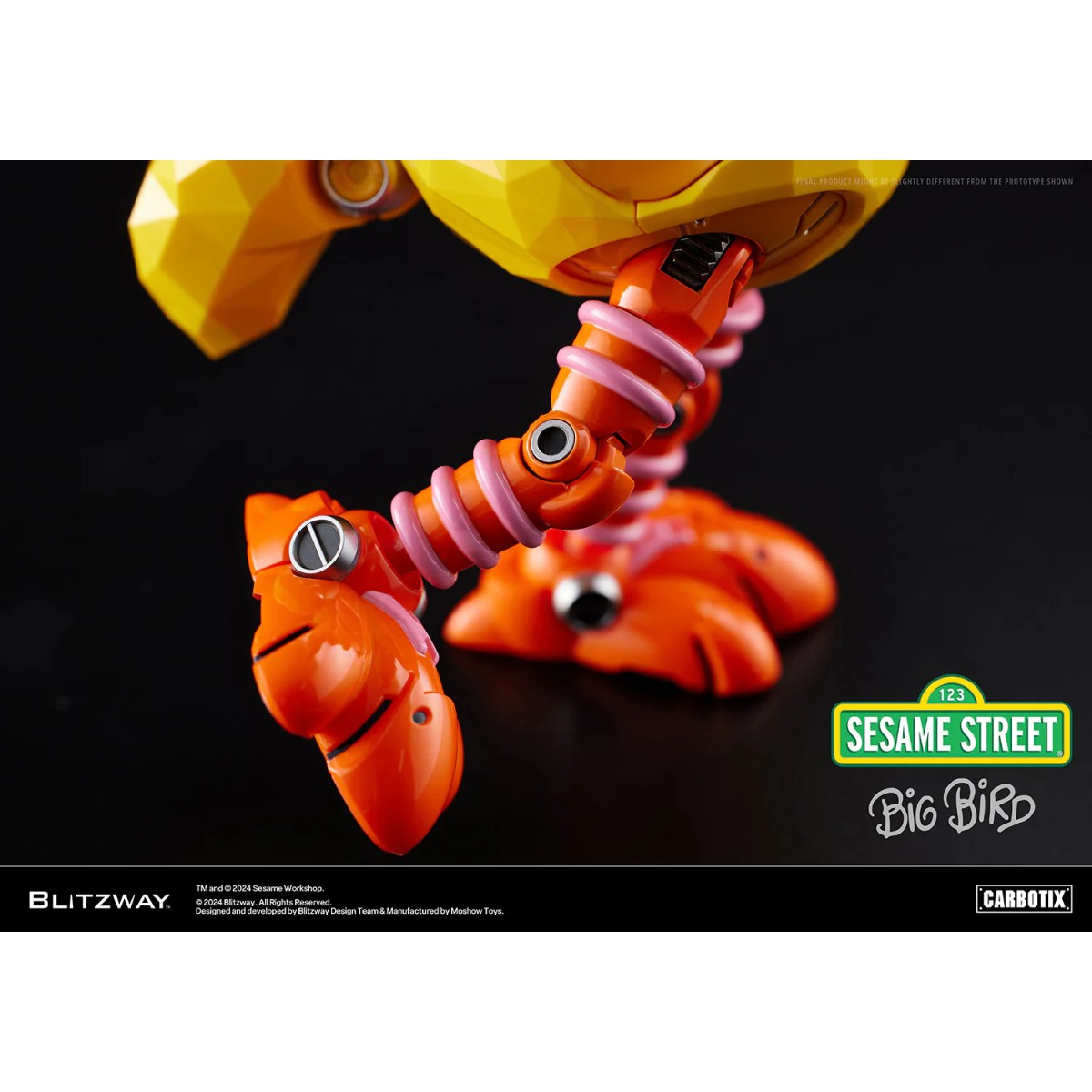 Blitzway Carbotix - Barrio Sésamo BIG BIRD