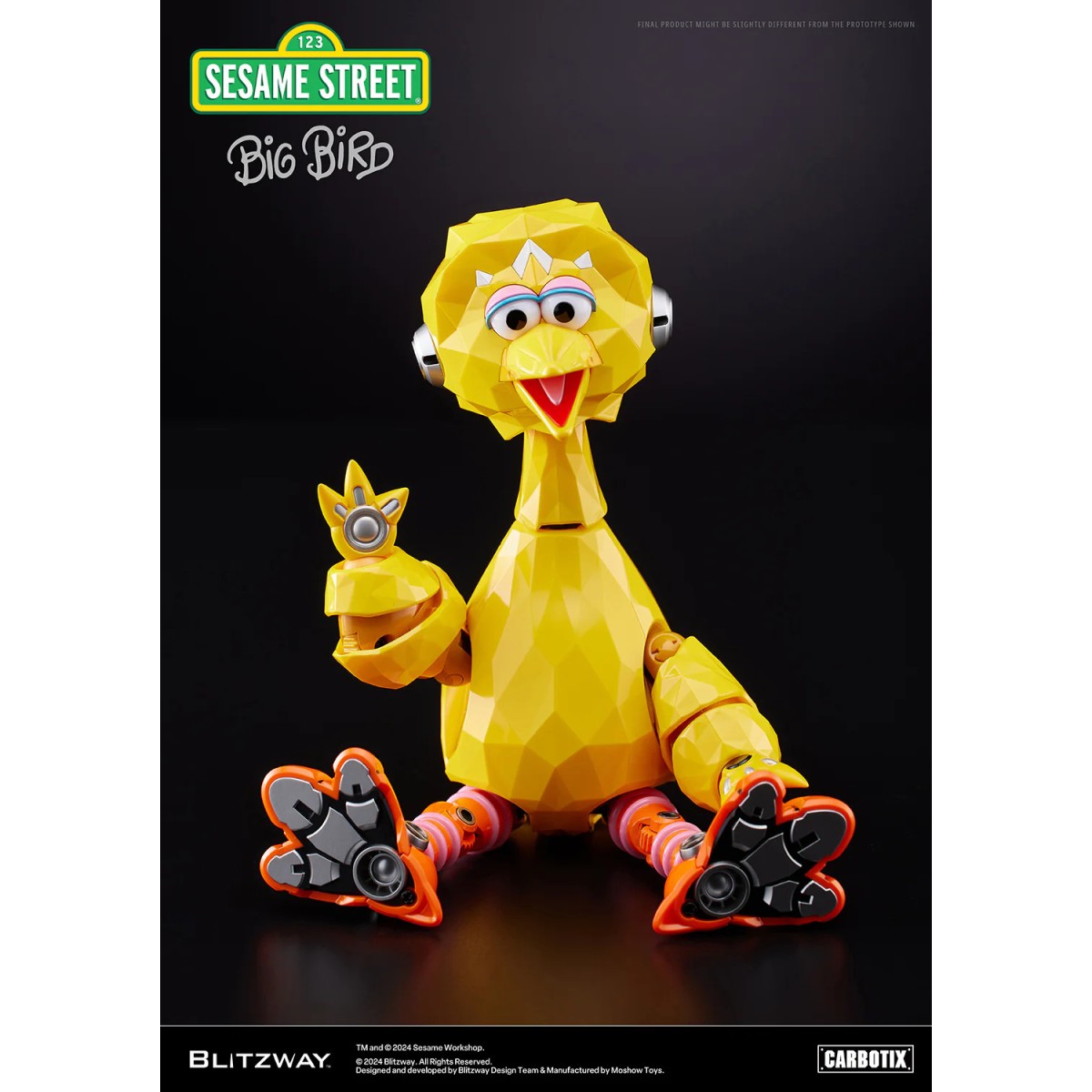 Blitzway Carbotix - Barrio Sésamo BIG BIRD