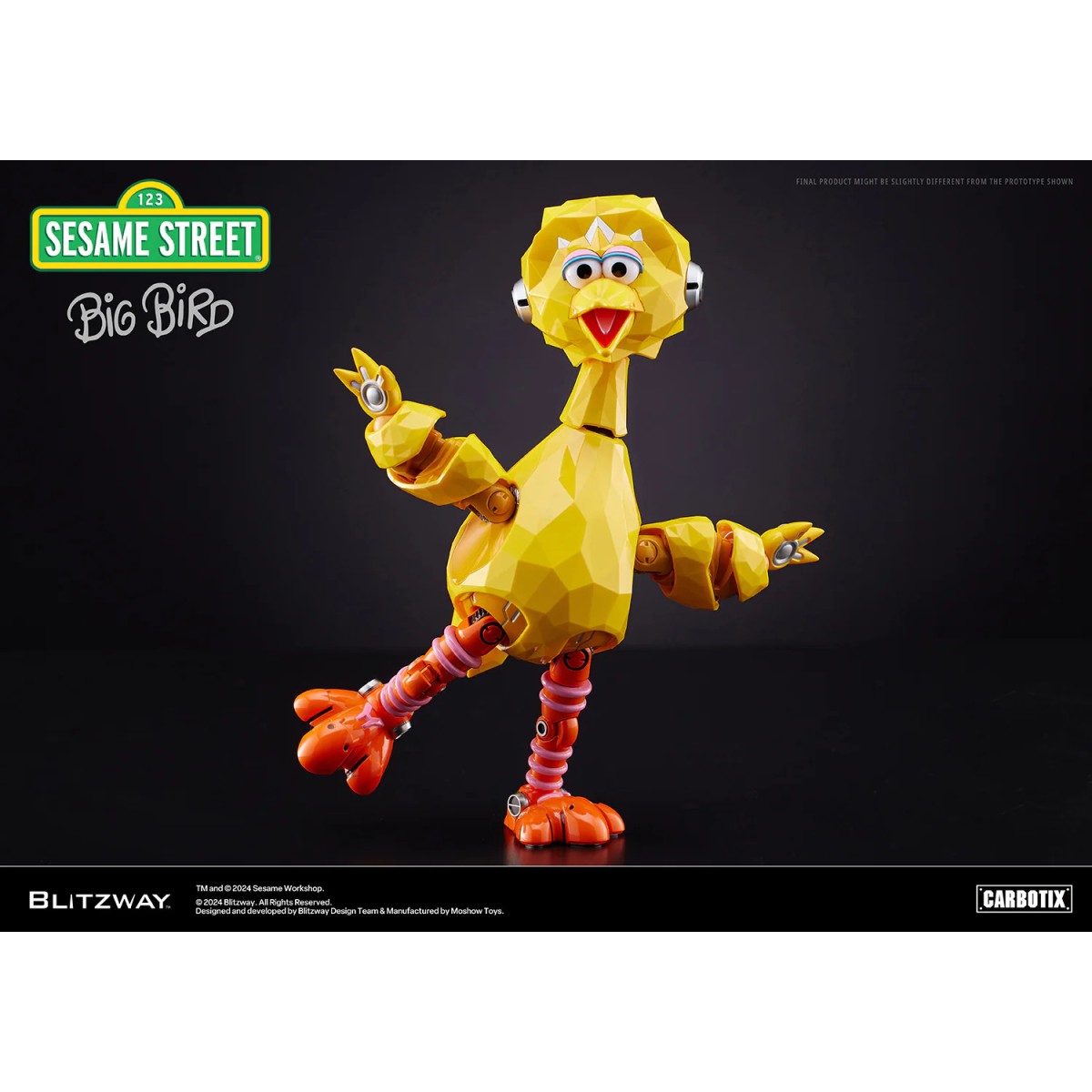 Blitzway Carbotix - Barrio Sésamo BIG BIRD