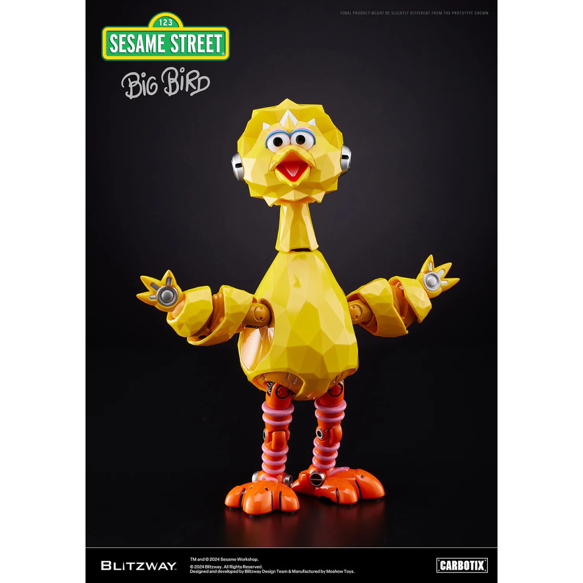 Blitzway Carbotix - Barrio Sésamo BIG BIRD