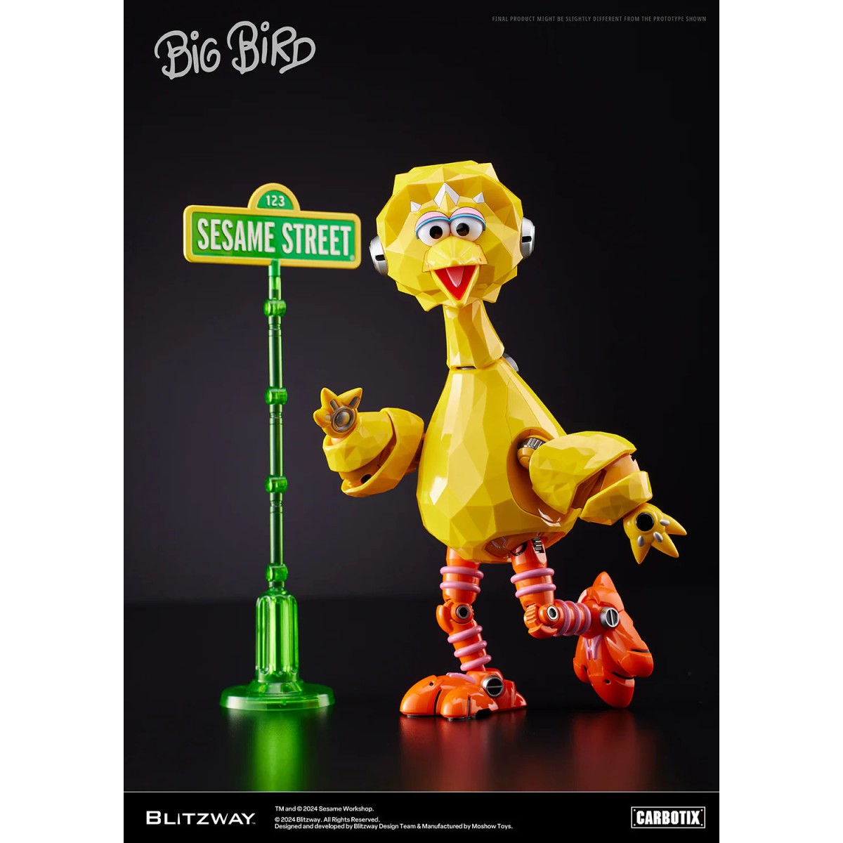 Blitzway Carbotix - Barrio Sésamo BIG BIRD