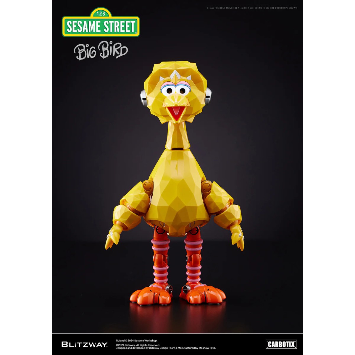 Blitzway Carbotix - Barrio Sésamo BIG BIRD